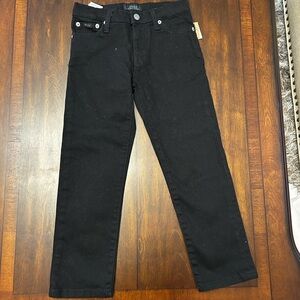 Ralph‎ Lauren NWT Boys Black Jeans